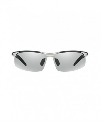 Semi-rimless sunglasses