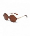 GAMT Round Sunglasses Integral Mirrored