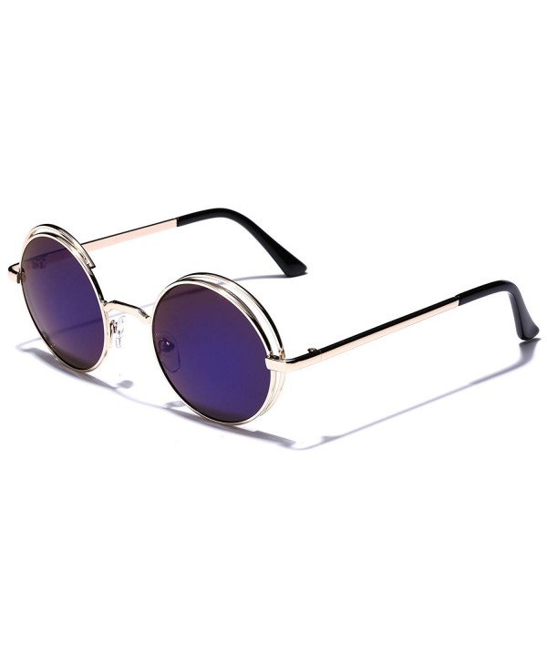 Double Circle Fashion Sunglasses Mirror