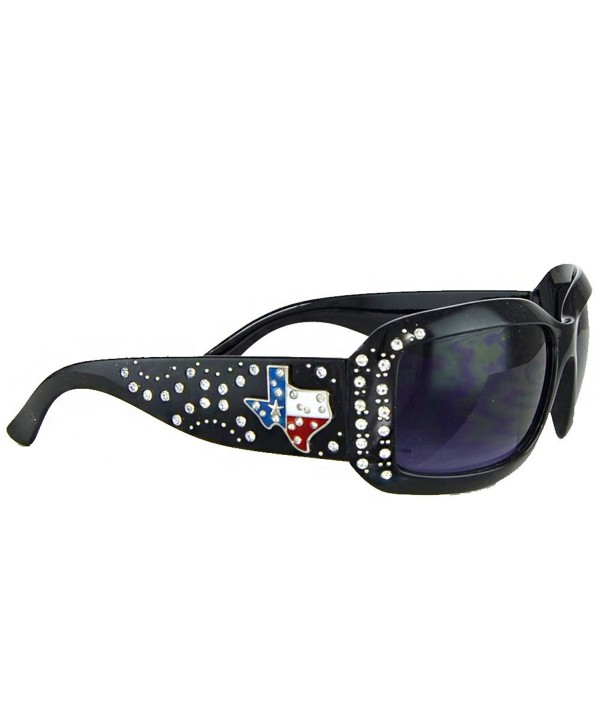 B43 2 Concho Rhinestone Western Sunglasses 7864BX