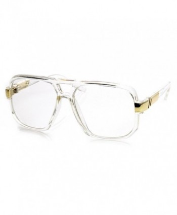 Classic Square Plastic Aviator Glasses