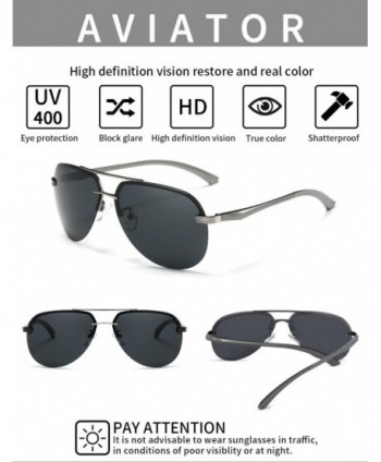 Rimless sunglasses