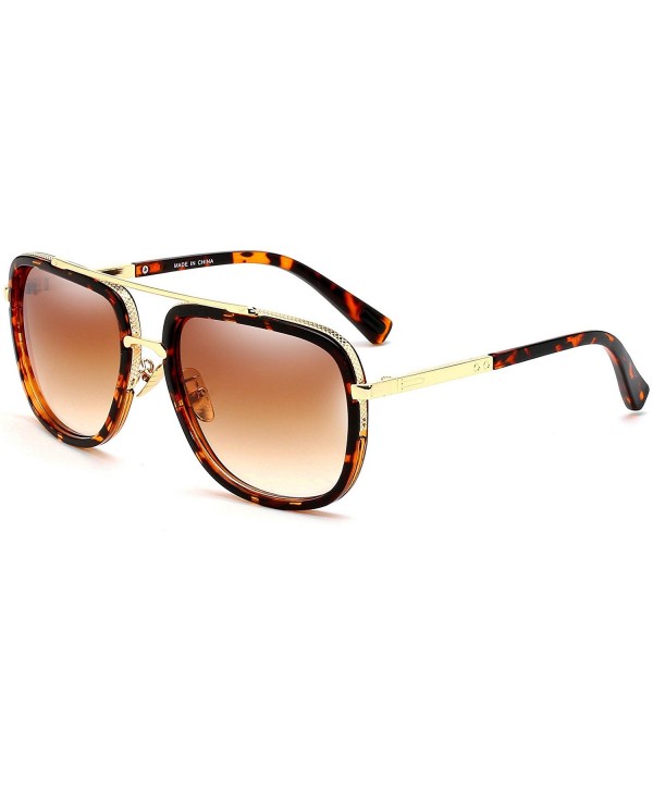 Allt Aviator Sunglasses Tortoise Gradient