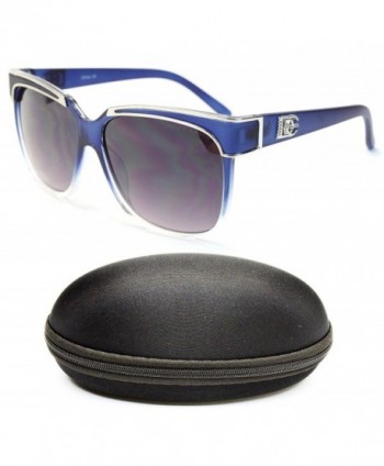 D1055 cc Designer Eyewear Sunglasses Silver Smoked
