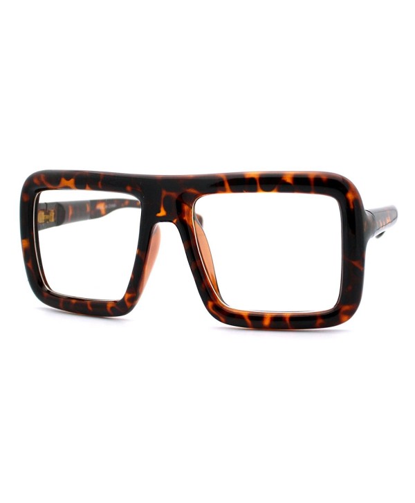 Glasses Eyeglasses Oversized Fashion Tortoise