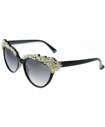 Magnifique Crystal Embellished Fashion Sunglasses