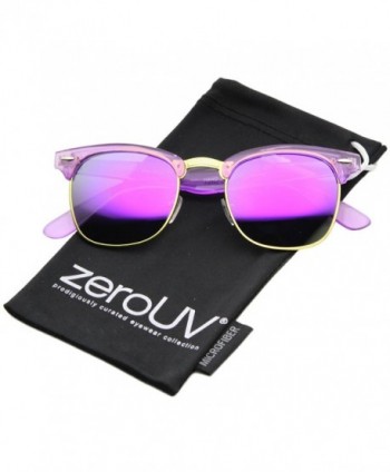 zeroUV Classic Transparent Mirror Sunglasses