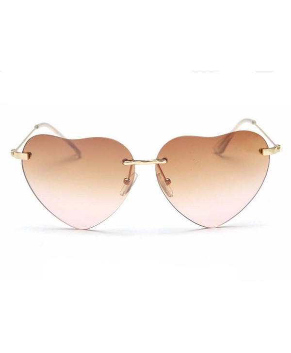 Smile Tomorrow Personality Heart Shaped Sunglasses