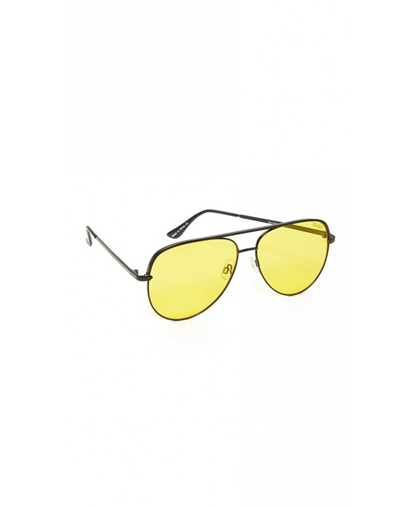 Quay Womens Perkins Aviator Sunglasses