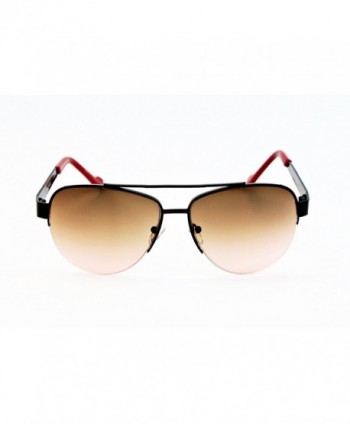 Semi-rimless sunglasses