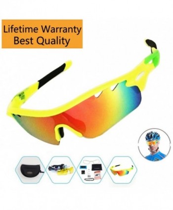 Sunglasses Polarized Baseball Interchangeable Fluorescent