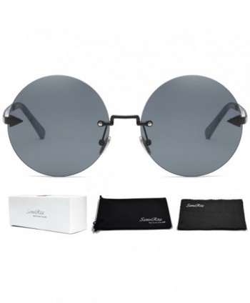 SamuRita Rimless Sunglasses Tinted Design