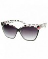 zeroUV Womens Oversized Sunglasses Printed