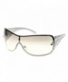 zeroUV Designer Inspired Shield Sunglasses