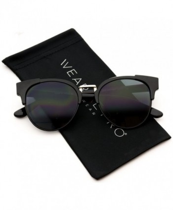 Oversized Metal Frame Round Sunglasses