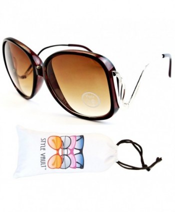 WM3035 VP Style Vault Sunglasses Gold Brown