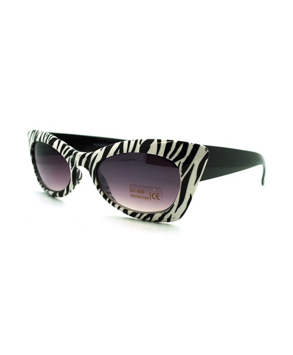 Womens Animal Rectangular Fashion Sunglasses