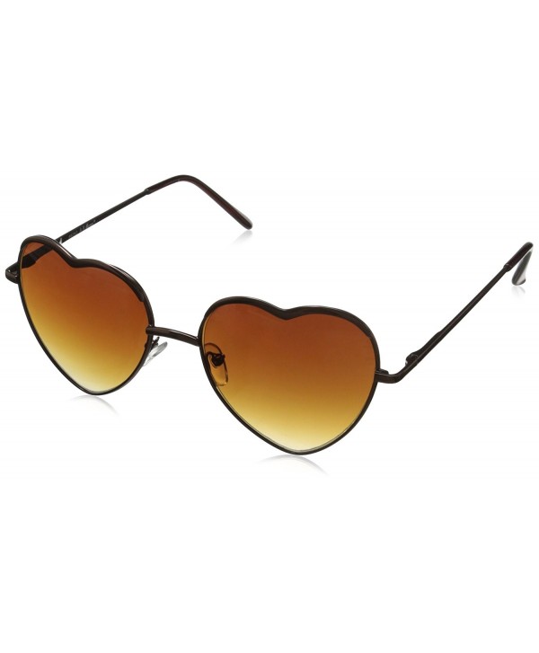 J Morgan Heart Glass Sunglasses