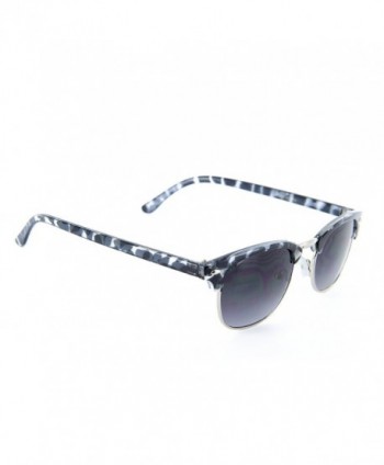 Semi-rimless sunglasses