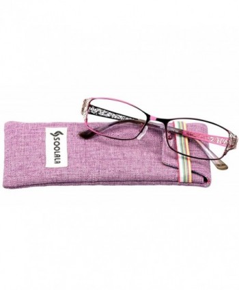 SOOLALA Fashion Designer Reading Glasses