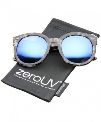 zeroUV Tortoise Oversize Sunglasses Grey Block Tortoise