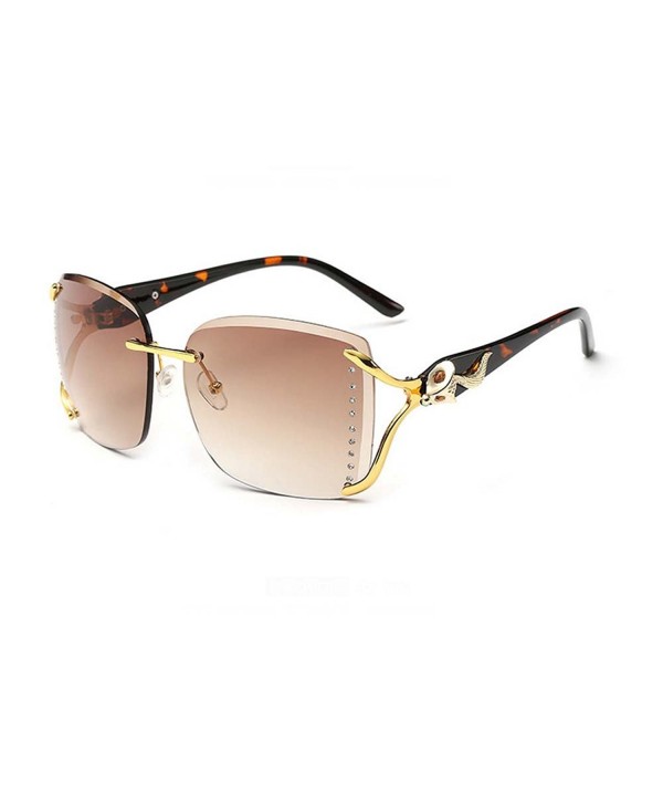 Sunshine Retro Fashion Rimless Sunglasses