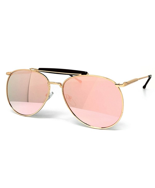 O2 Mirrored Teardrop Sunglasses MIRRORED