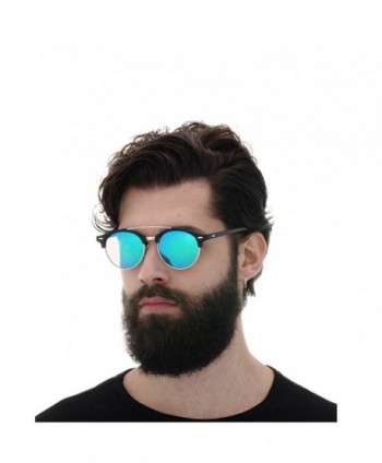 Semi-rimless sunglasses