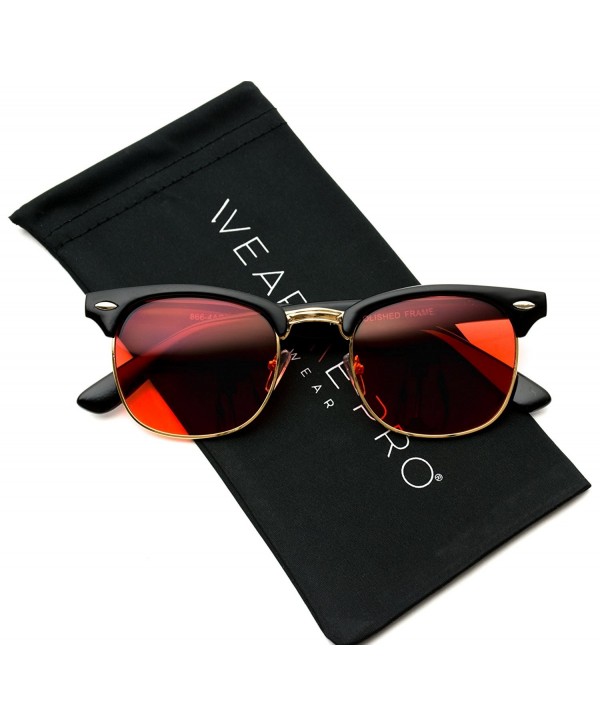 Retro Classic Rimmed Sunglasses Tinted