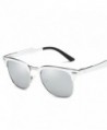 Polarized Sunglasses Magaluma Semi Rimless Silver White