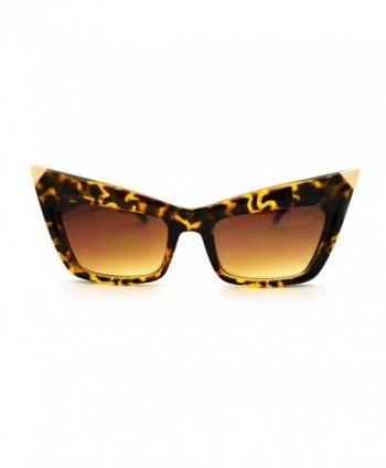 Rectangular Womens Novelty Sunglasses Tortoise