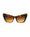 Rectangular Womens Novelty Sunglasses Tortoise