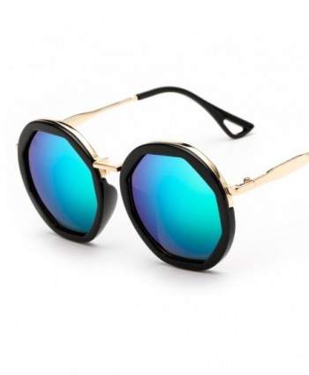 BVAGSS Vintage Mirror Plastic Sunglasses