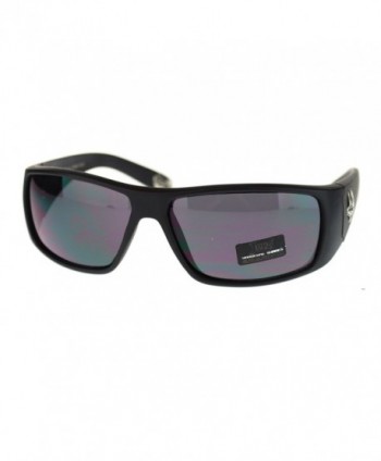 Matte Hardcore Gangster Rectangular Sunglasses