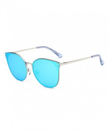 DONNA Oversized Mirrored Sunglasses Hipster