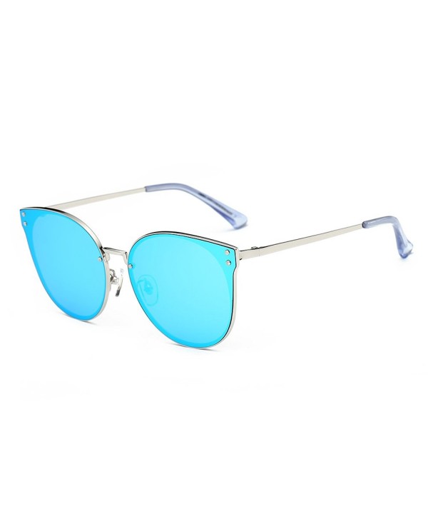 DONNA Oversized Mirrored Sunglasses Hipster
