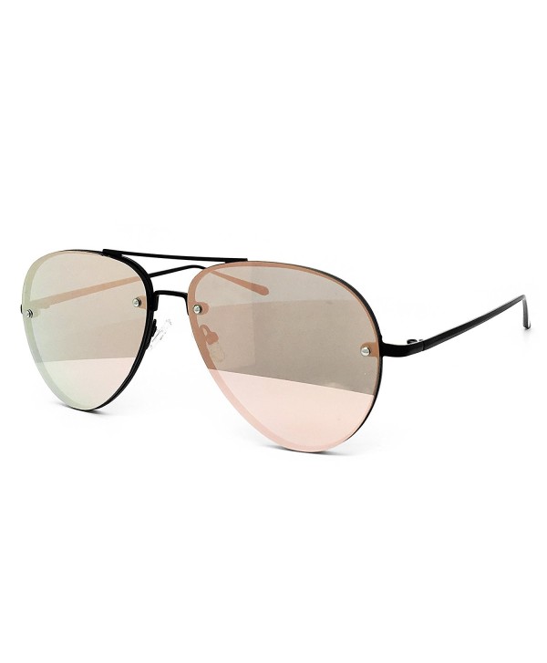 O2 Eyewear Oversized Mirrored Sunglass