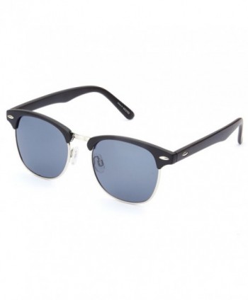 Semi-rimless sunglasses