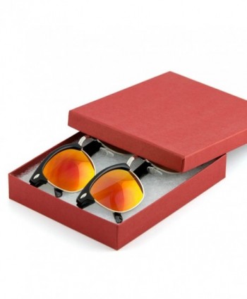 Semi-rimless sunglasses