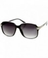 zeroUV Ladies Fashion Sunglasses Black Silver