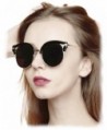 O2 Eyewear Oversize Mirrored Sunglasses