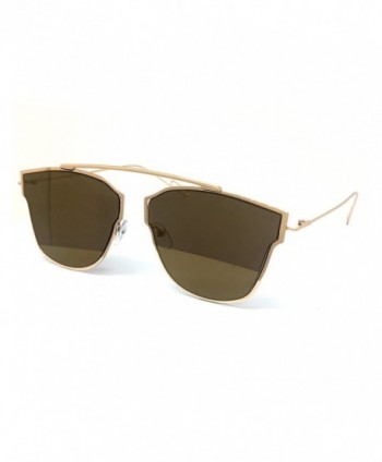 Semi-rimless sunglasses