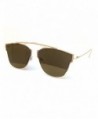 Semi-rimless sunglasses