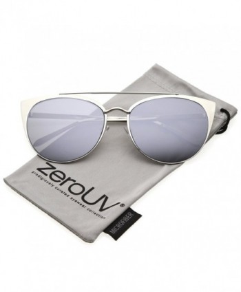 zeroUV Oversize Sunglasses Crossbar Mirrored