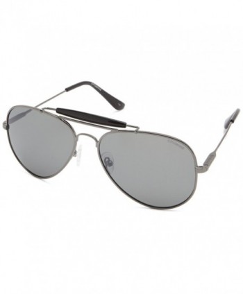 Polaroid Sunglasses Polarized Aviator Gunmetal