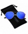 Aviator Sunglasses Reflective Tinted Lenses