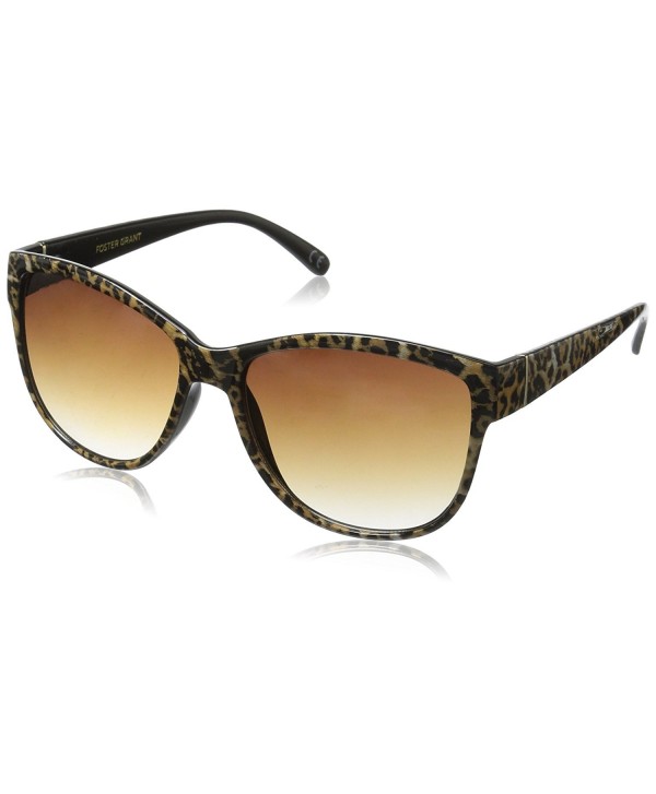 Foster Grant Womens Round Sunglasses