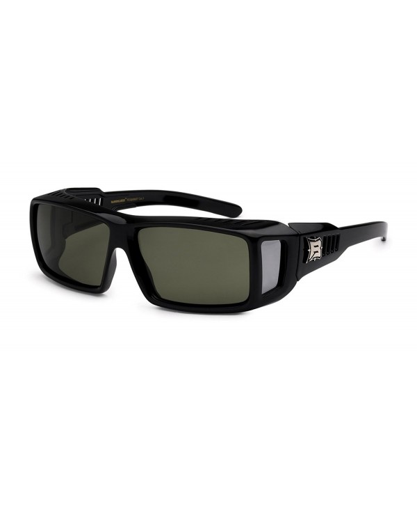 Barricade Polarized Driving Sunglasses Rectangle