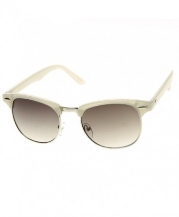 zeroUV Pastel Semi Rimless Rimmed Sunglasses