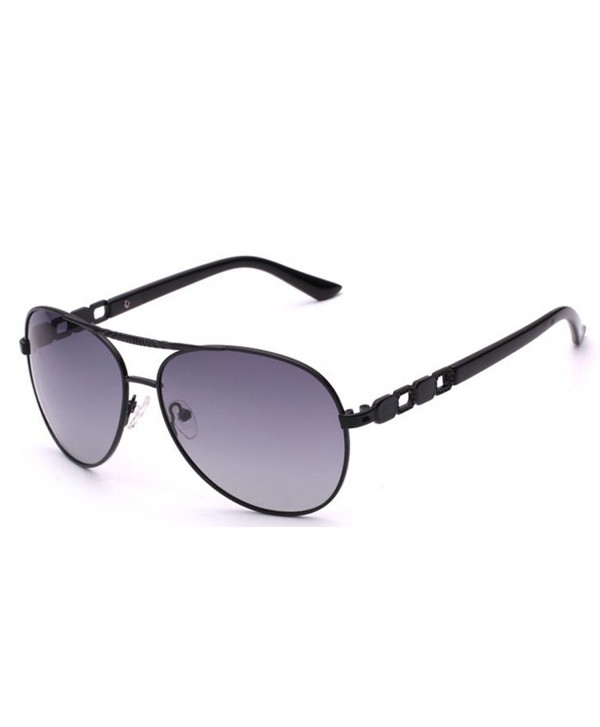 Mirrored Polarized Sunglasses OLEWELL Lenses Black Grey